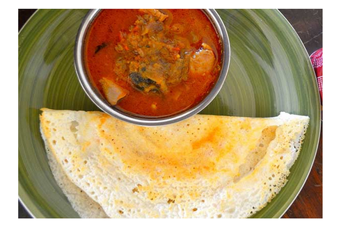 Order Set Dosa & Chicken Curry food online from Cafe Captain Cook store, Tempe on bringmethat.com