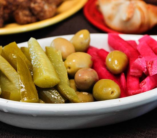 Order Pickles food online from Sunnin Lebanese Cafe store, Los Angeles on bringmethat.com