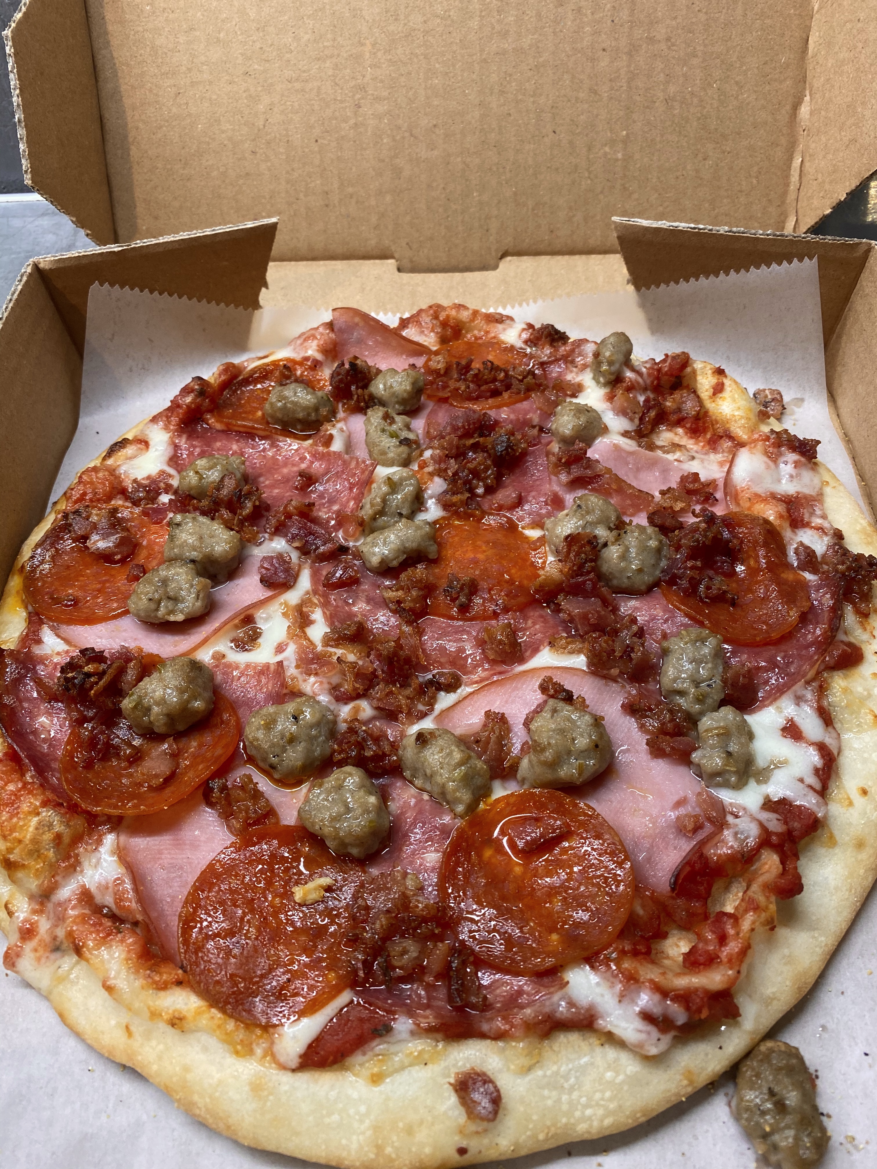 Order The Carnivore Pizza food online from DNA Pizza store, San Francisco on bringmethat.com