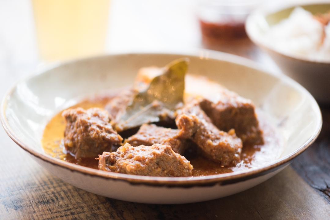 Order BEEF CURRY (GF) food online from Teni East Kitchen store, Oakland on bringmethat.com