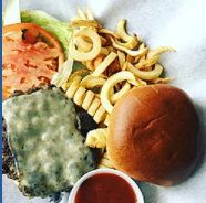 Order Burger with Cheese food online from South Loop Club store, Chicago on bringmethat.com