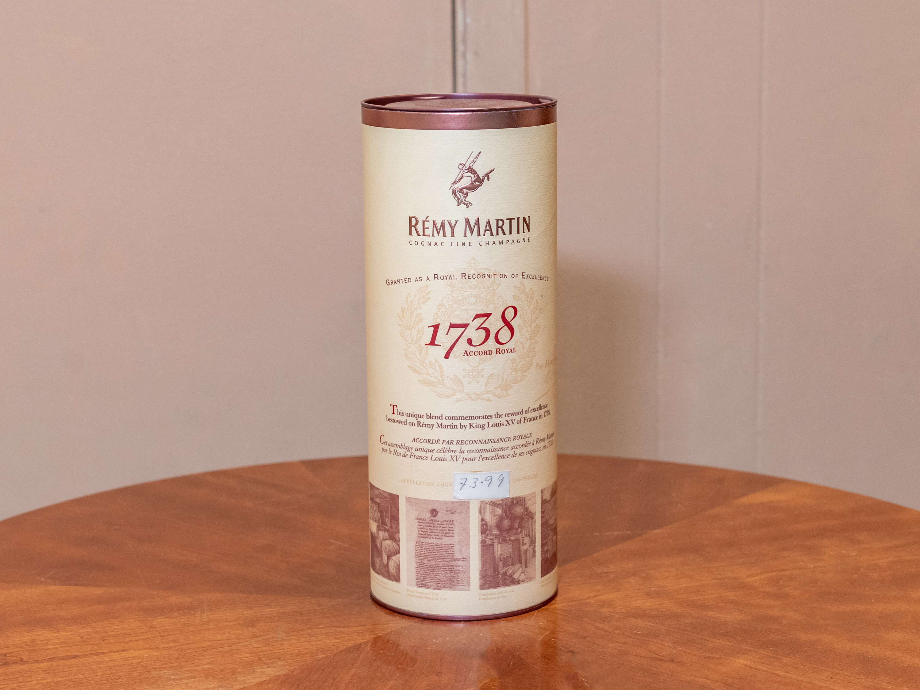 Order Remy Martin 1738, 750 ml. Cognac food online from Jose's Wines & Liquors store, Valley Cottage on bringmethat.com
