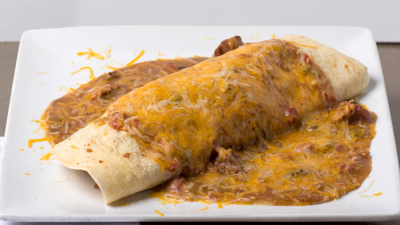 Order Machaca Style Burrito food online from French Press store, Lakewood on bringmethat.com