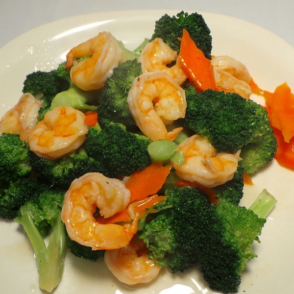 Order Shrimp with Broccoli food online from Red Dragon Express store, Laveen on bringmethat.com