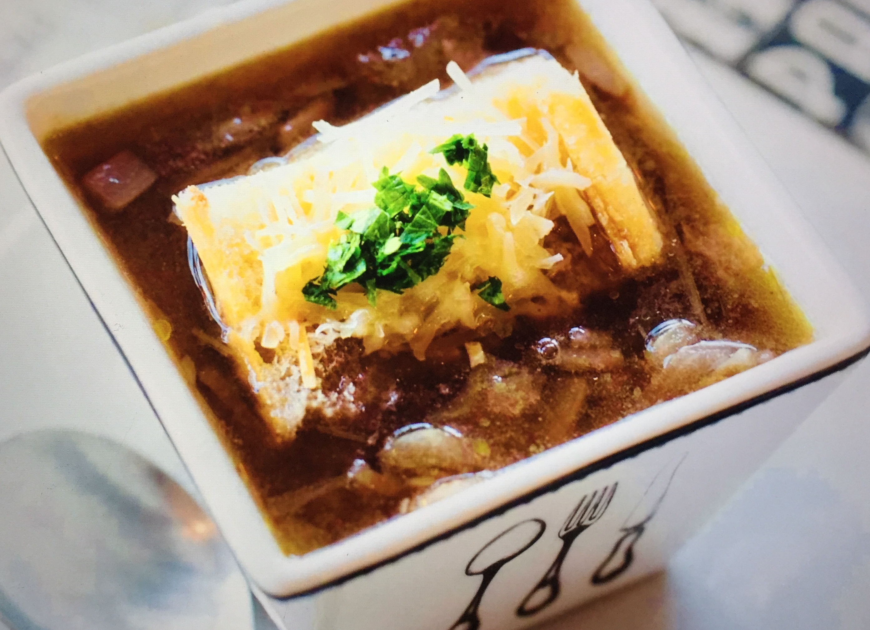Order Paris French Onion Soup food online from Cafe Paris store, Cranford on bringmethat.com