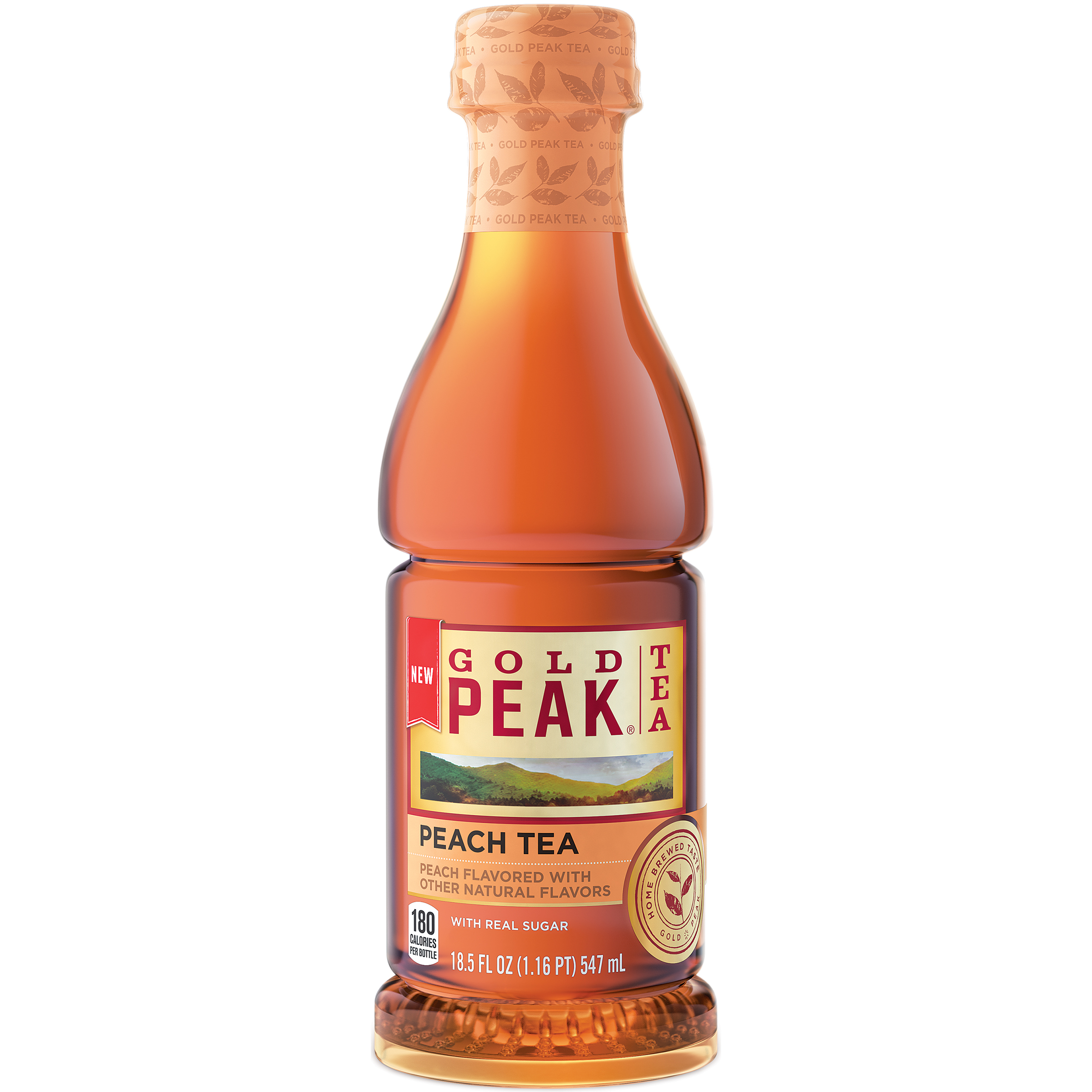 Order Gold Peak Peach Tea 18.5 oz. food online from Speedy's Convenience Store #10 store, Saint Joseph on bringmethat.com