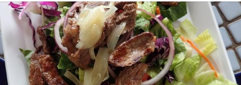 Order Lamb Tikka Salad food online from Curry Out store, Anaheim on bringmethat.com