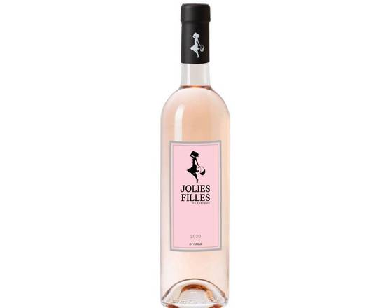 Order Jolies Filles Prestige 2020 Rose Cote de Provence food online from Newport Wine & Spirits store, Newport Beach on bringmethat.com