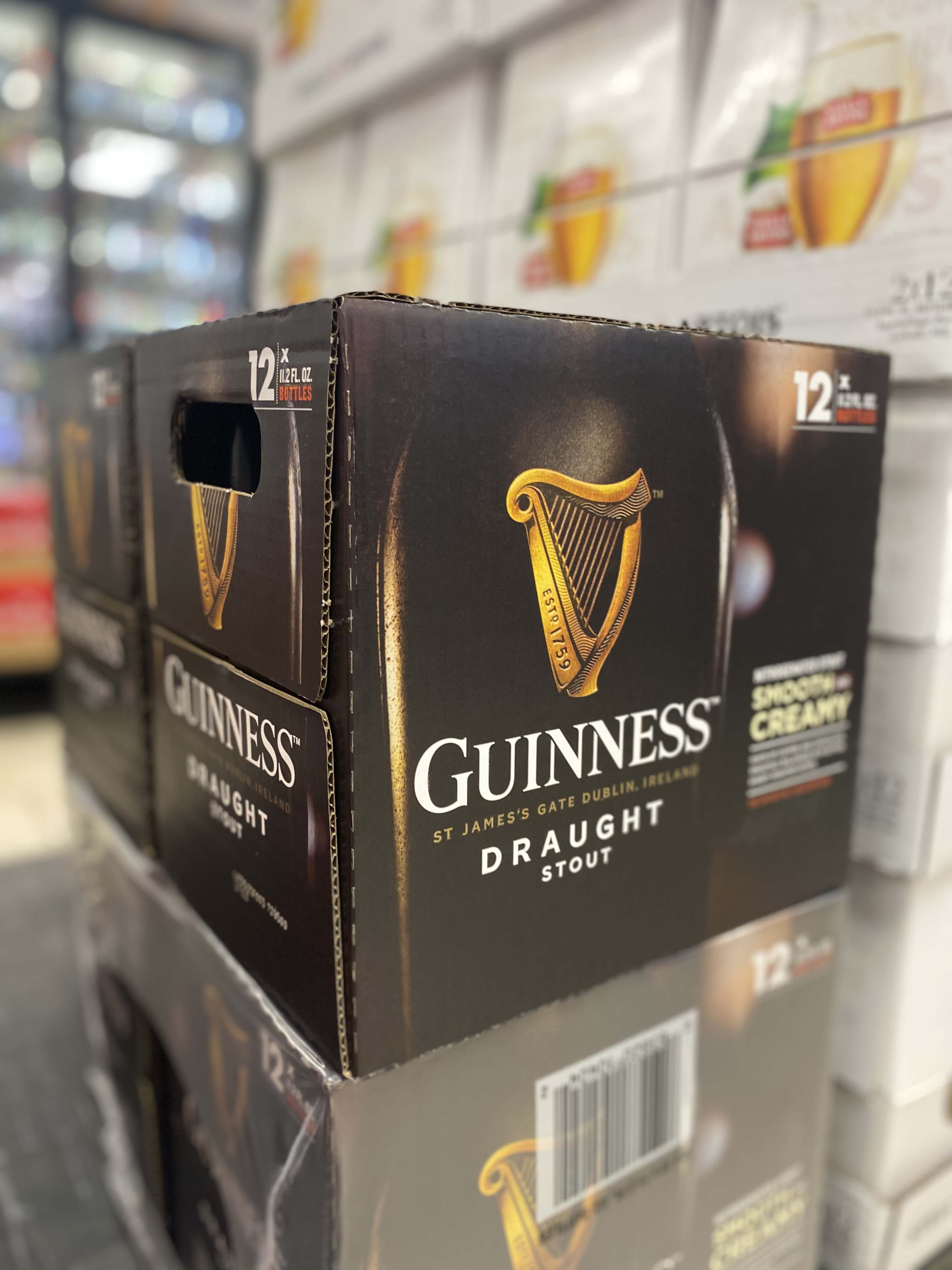 Order Guinness Draught Stout food online from Hoosick Street Discount Beverage store, Troy on bringmethat.com