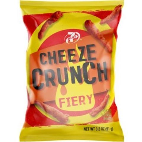 Order 7-Select Cheeze Crunchies Fiery 3.2oz food online from 7-Eleven store, Lavon on bringmethat.com
