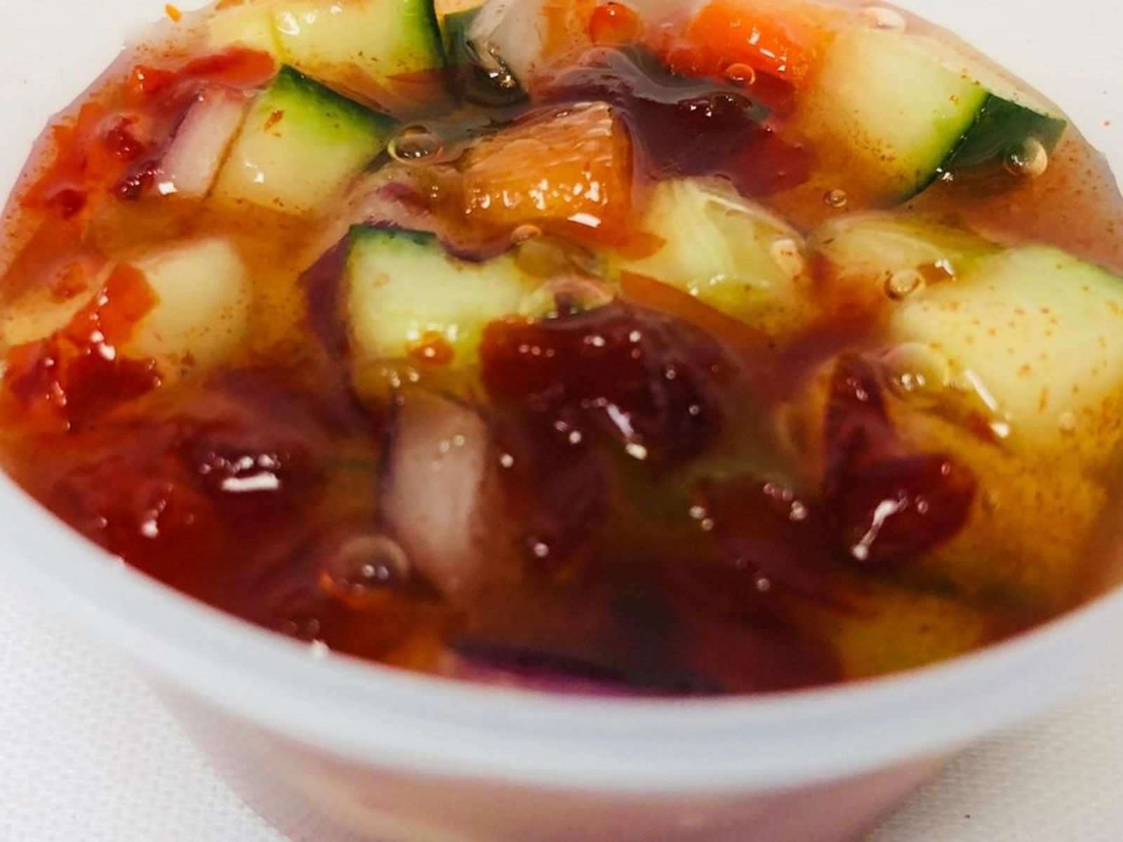 Order SWEET&SOUR CUCUMBER SAUCE food online from Pinto Urban Thai Diner store, Richardson on bringmethat.com