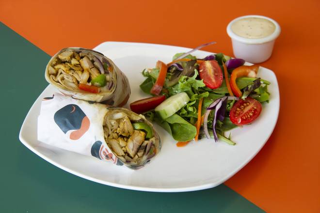 Order The Grilled Wrap food online from Samovar restaurant store, Hicksville on bringmethat.com