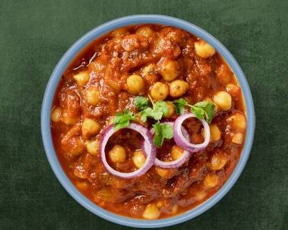 Order Spiced Chickpea Curry food online from Veggie Wonderland store, Raleigh on bringmethat.com