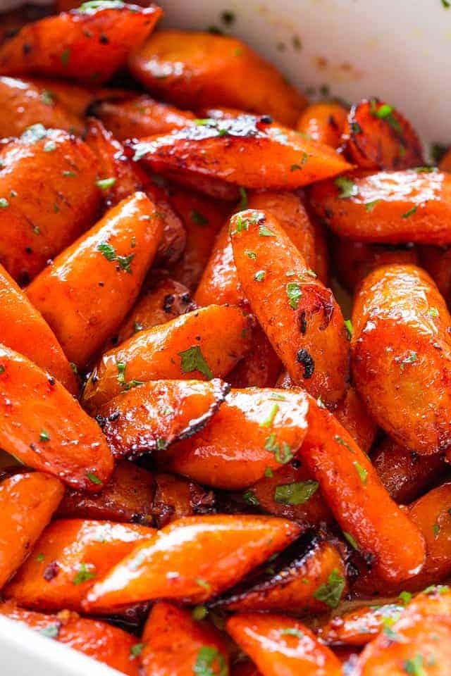 Order Honey Ginger Roasted Carrots food online from Seasons & Regions Seafood Grill store, Portland on bringmethat.com