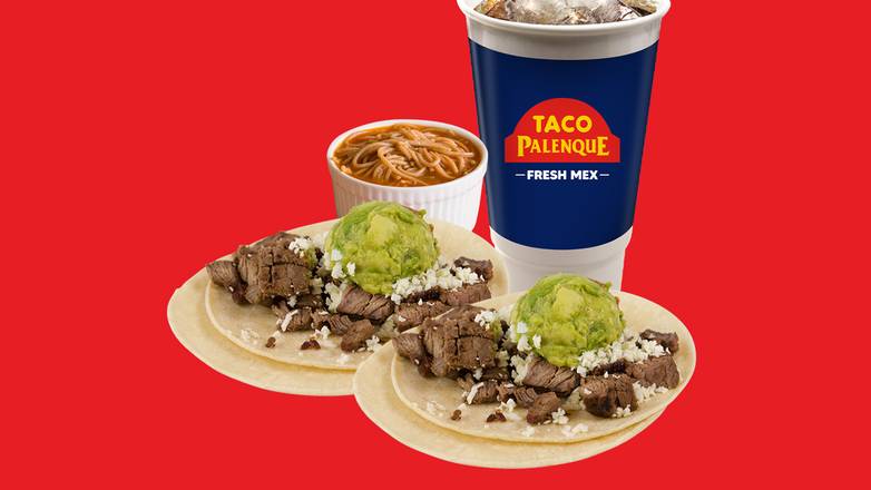 Order Combo Matamorros Tacos food online from Taco Palenque store, Helotes on bringmethat.com