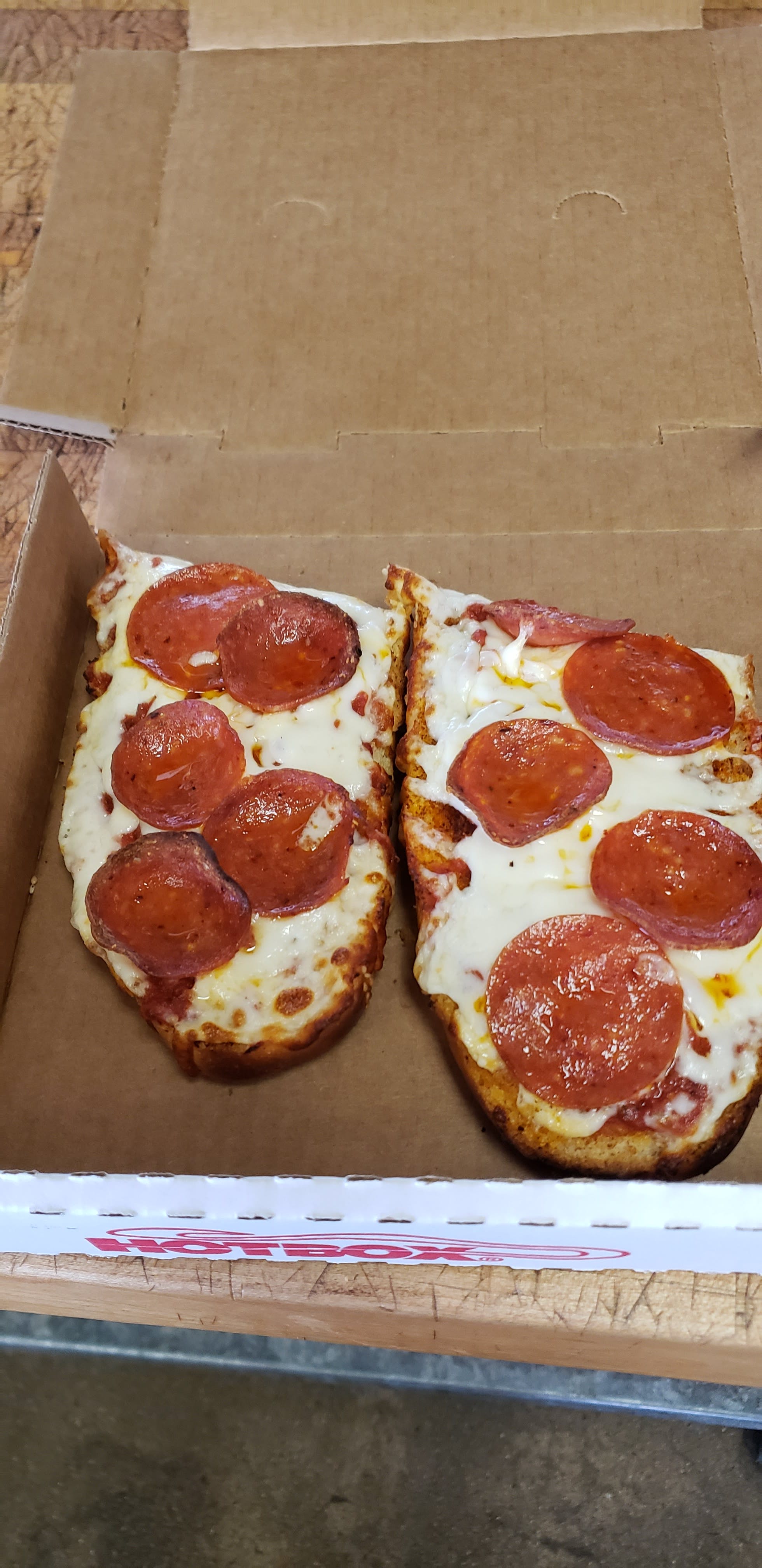 Order Pizza Bread with Cheese & One Topping - Bread food online from Red Devil Pizza store, Covina on bringmethat.com
