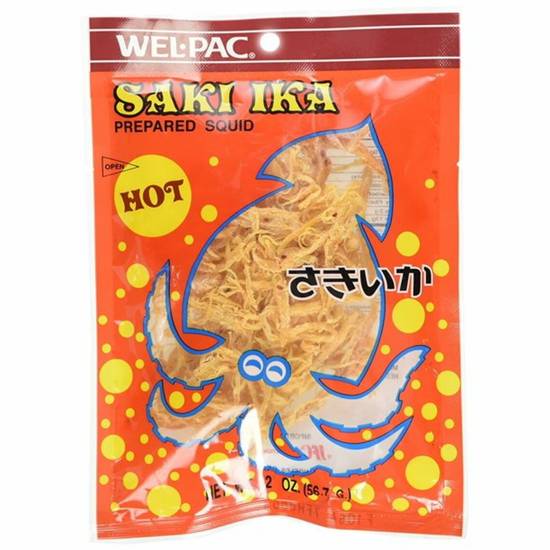 Order Saki Ika Squid - Hot food online from IV Deli Mart store, Goleta on bringmethat.com