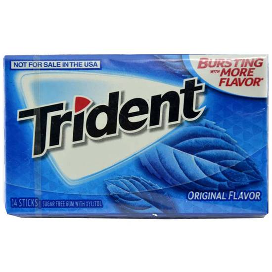 Order Trident Original Gum, 14 Ct food online from Pepack Sunoco store, Peapack on bringmethat.com
