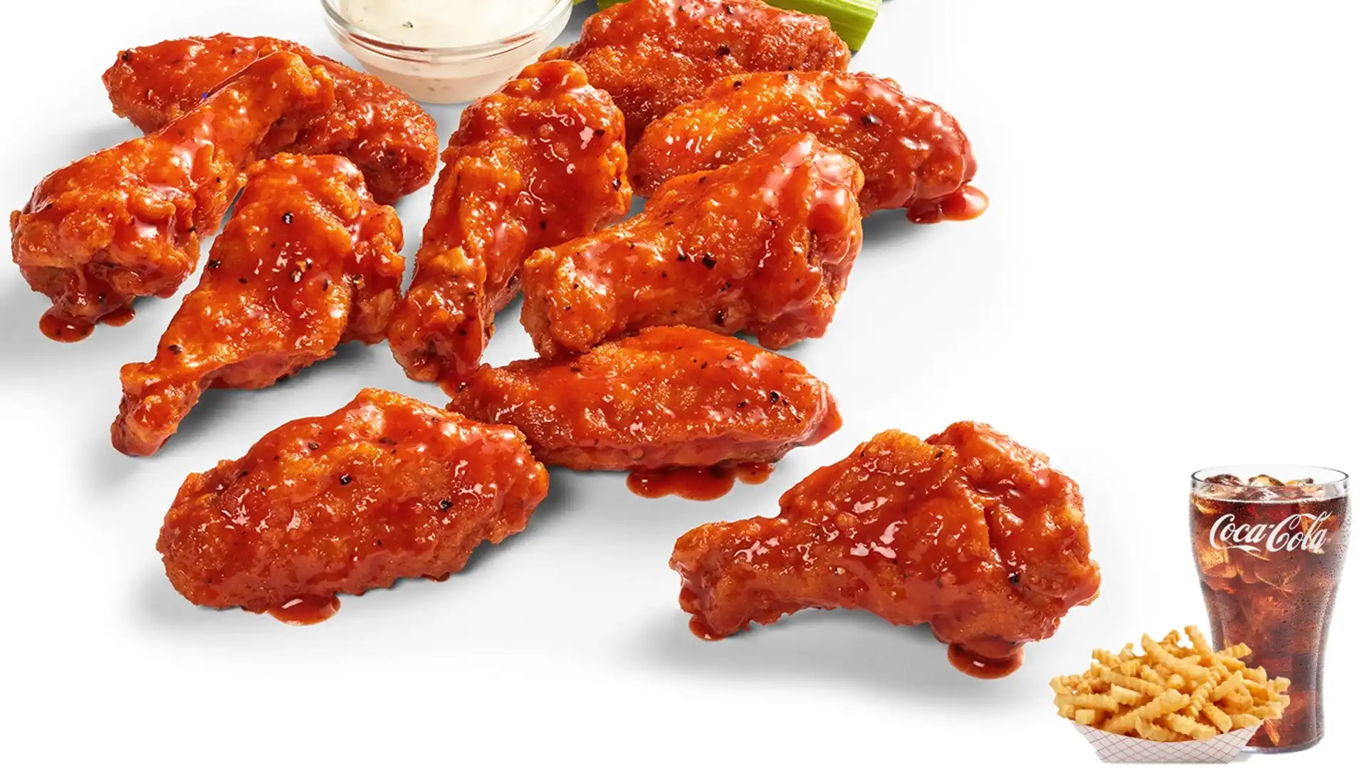 Order 10pc Wings Combo food online from American Deli store, Roswell on bringmethat.com