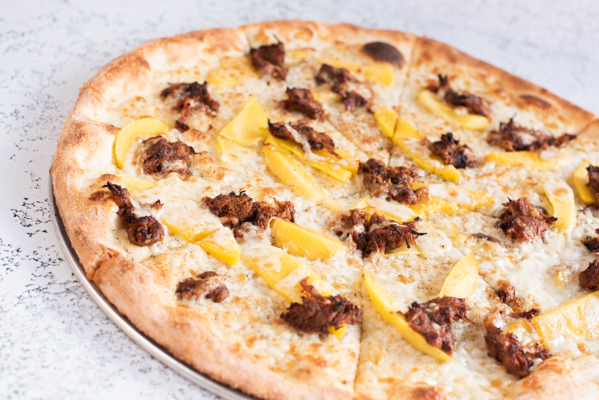 Order Pulled Pork and Mango Pizza food online from Otto store, Portland on bringmethat.com