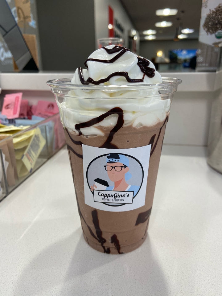 Order Frozen Hot Cocoa - 20oz food online from Cappugino Coffee And Shakes store, Milford on bringmethat.com