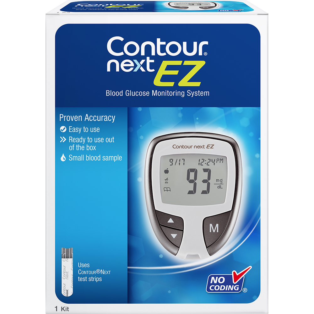 Order Contour Next EZ Blood Glucose Monitoring System food online from Rite Aid store, ELMIRA on bringmethat.com