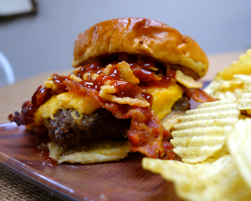 Order Texan BBQ Burger food online from Doggystyle Premium Wieners + Burgers store, Burlington on bringmethat.com