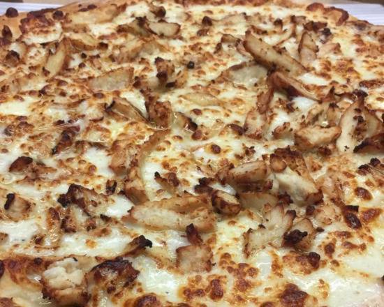 Order Chicken Alfredo Pizza food online from Old Town Pizza store, Monrovia on bringmethat.com
