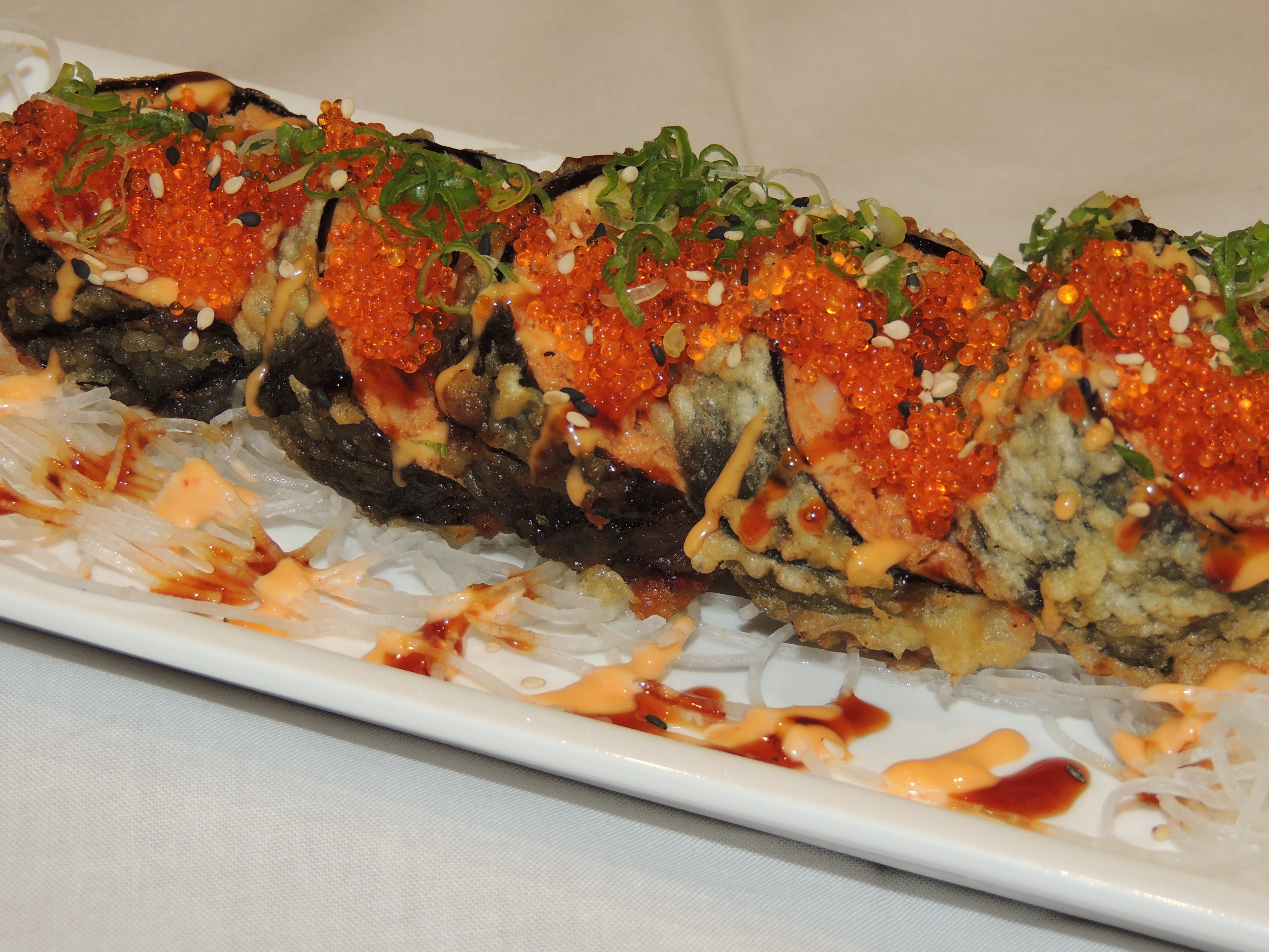 Order Hurricane Roll food online from Minami Sushi store, San Leandro on bringmethat.com
