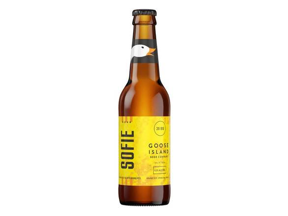Order Goose Island Sofie Farmhouse Ale - 6x 12oz Bottles food online from Sky Liquors store, Chicago on bringmethat.com