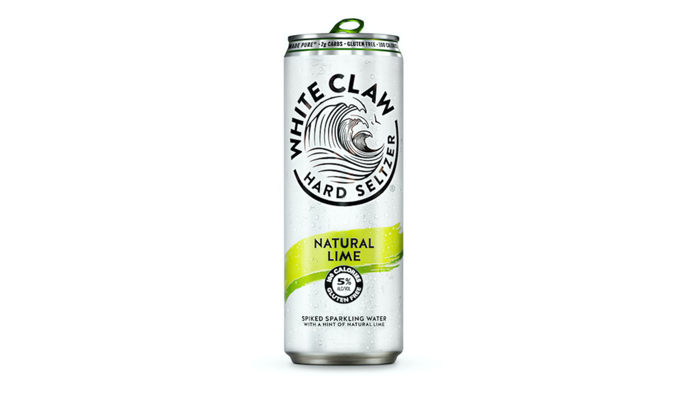 Order White Claw Hard Seltzer Natural Lime 6 Pack 12oz Cans food online from Village Commons Liquor store, Camarillo on bringmethat.com
