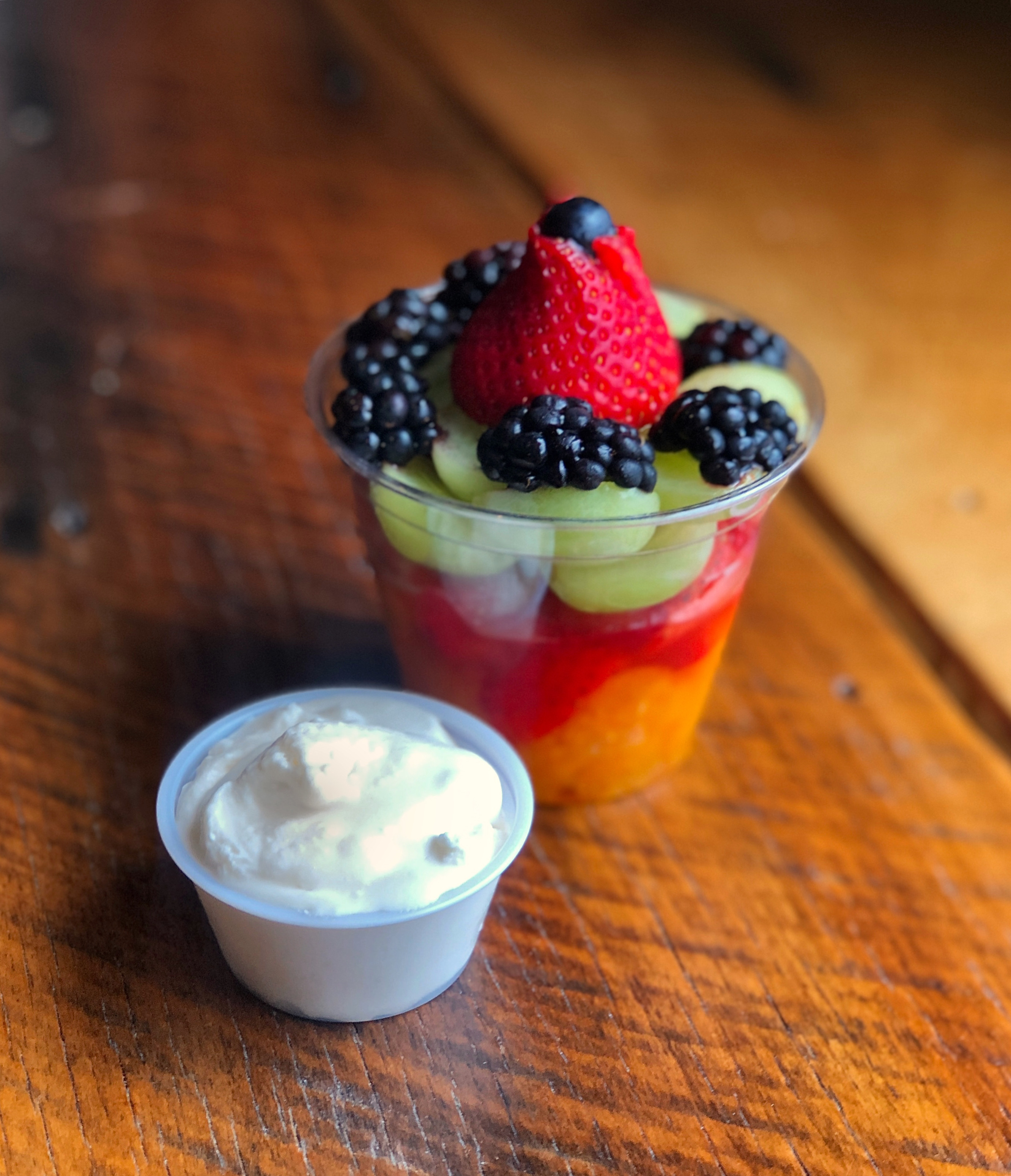 Order Fruit Cup with Chantilly Cream food online from The Cookery store, Nashville on bringmethat.com