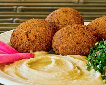 Order Falafel Plate food online from Shawarma House store, Los Angeles on bringmethat.com