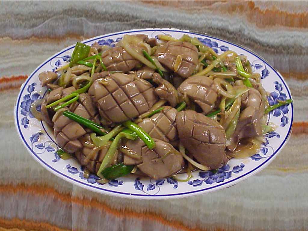 Order 457. Pork Kidney with Ginger and Onion food online from San Sun store, San Francisco on bringmethat.com