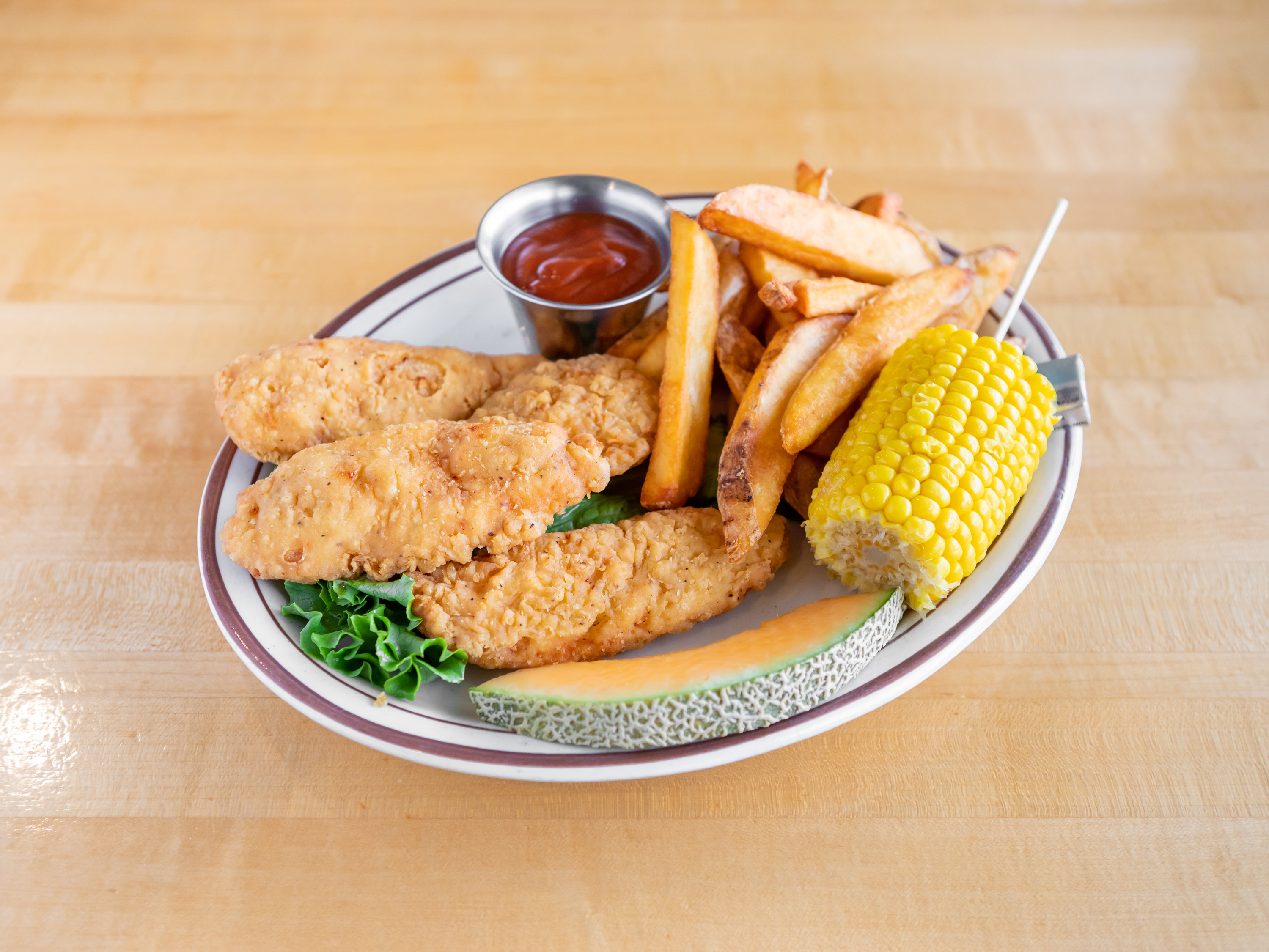 Order Chicken Strip Dinner food online from Christy Mae's store, Albuquerque on bringmethat.com