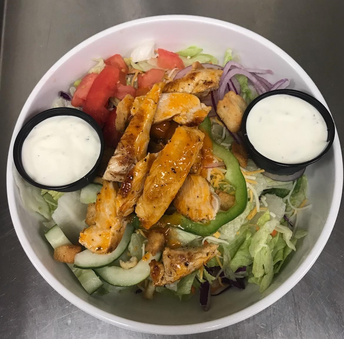 Order Buffalo Chicken Salad food online from On Tap Grille And Bar store, Cuyahoga Falls on bringmethat.com