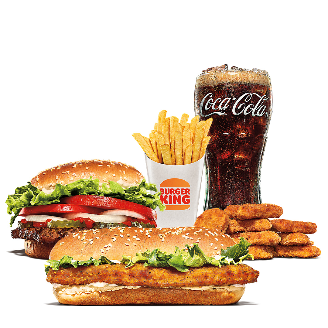 Order Build Your Own Meal Craver food online from Burger King store, Columbus on bringmethat.com