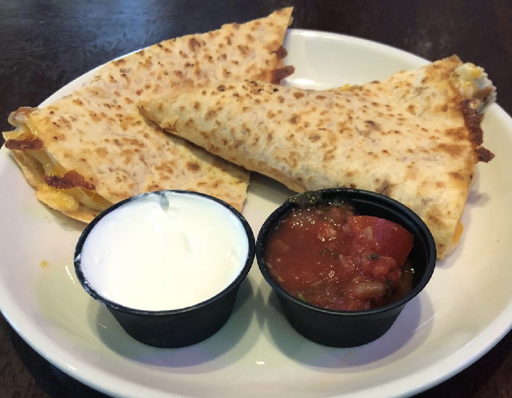 Order Kids' Chicken & Cheese Quesadilla food online from Jake N Joes Sports Grille store, Foxborough on bringmethat.com
