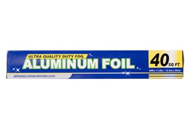 Order Table King Aluminum Foil 40SQ.FT Ultra Duty food online from Loma Mini Market store, Long Beach on bringmethat.com