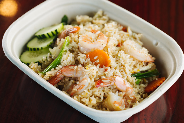 Order F1. Thai Fried Rice food online from Thai 2 Go store, Dallas on bringmethat.com