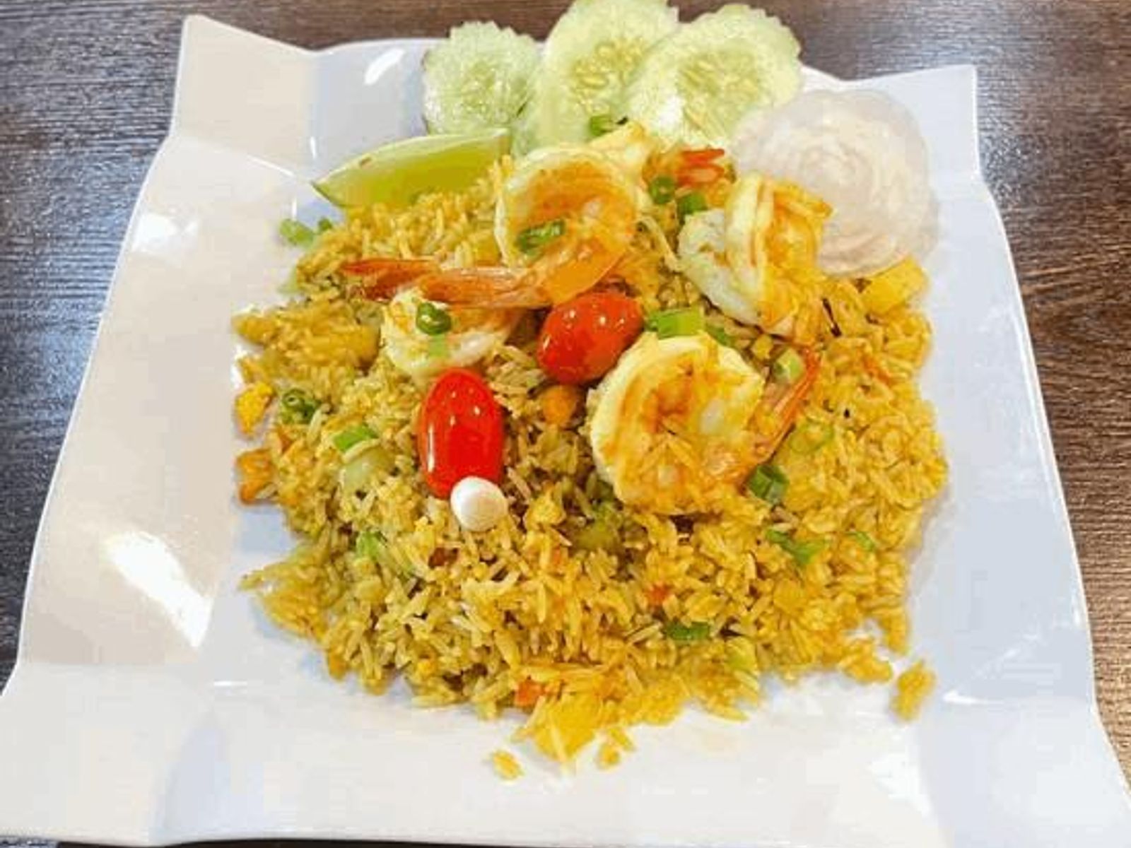 Order Pineapple Fried Rice food online from Rod Dee Thai store, Baltimore on bringmethat.com