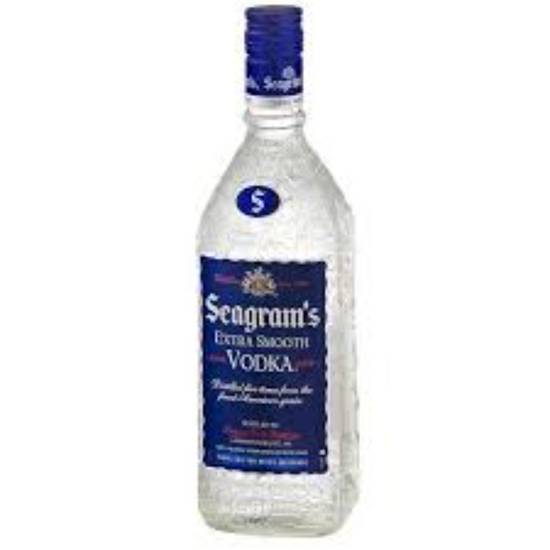Order Seagram's Extra Smooth Vodka 750ML food online from Sandy Liquor store, San Luis Obispo on bringmethat.com