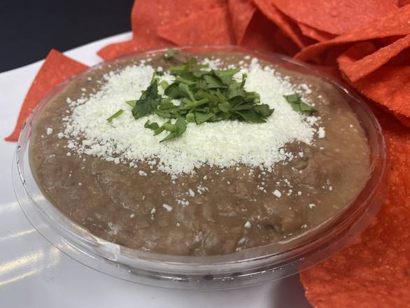Order Refried Beans & Chips food online from Bad Boy Burrito store, Long Beach on bringmethat.com