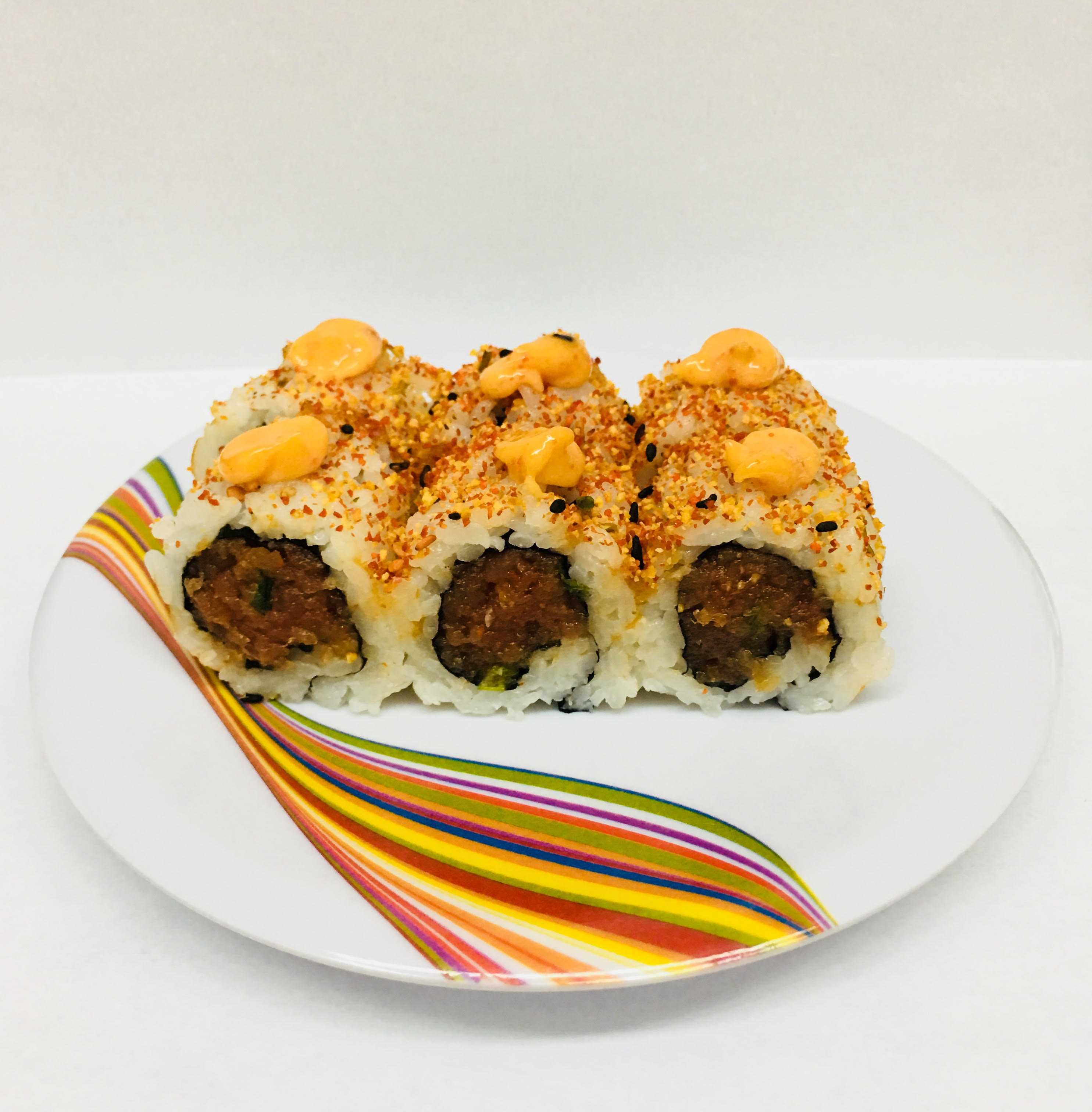 Order Spicy Tuna Roll food online from Wasabi Sushi Restaurant store, McLean on bringmethat.com