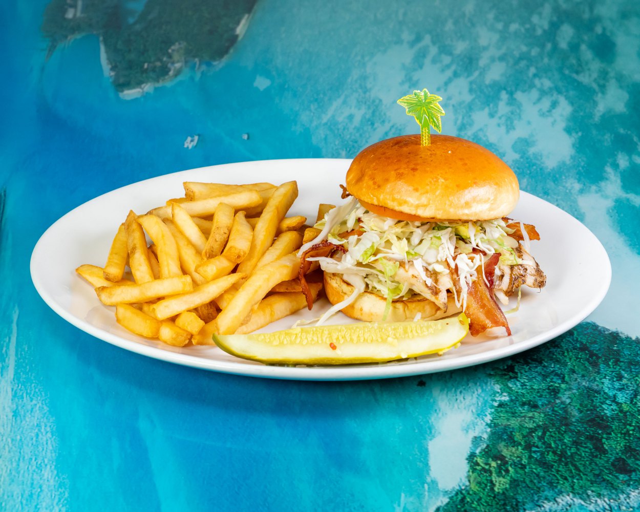 Order Grilled Chicken Sandwich food online from Margaritaville Mall of America store, Minneapolis on bringmethat.com