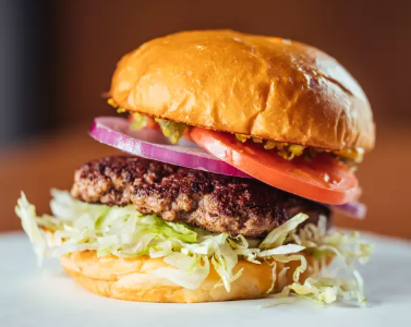 Order Burger food online from Maple and Motor store, Dallas on bringmethat.com