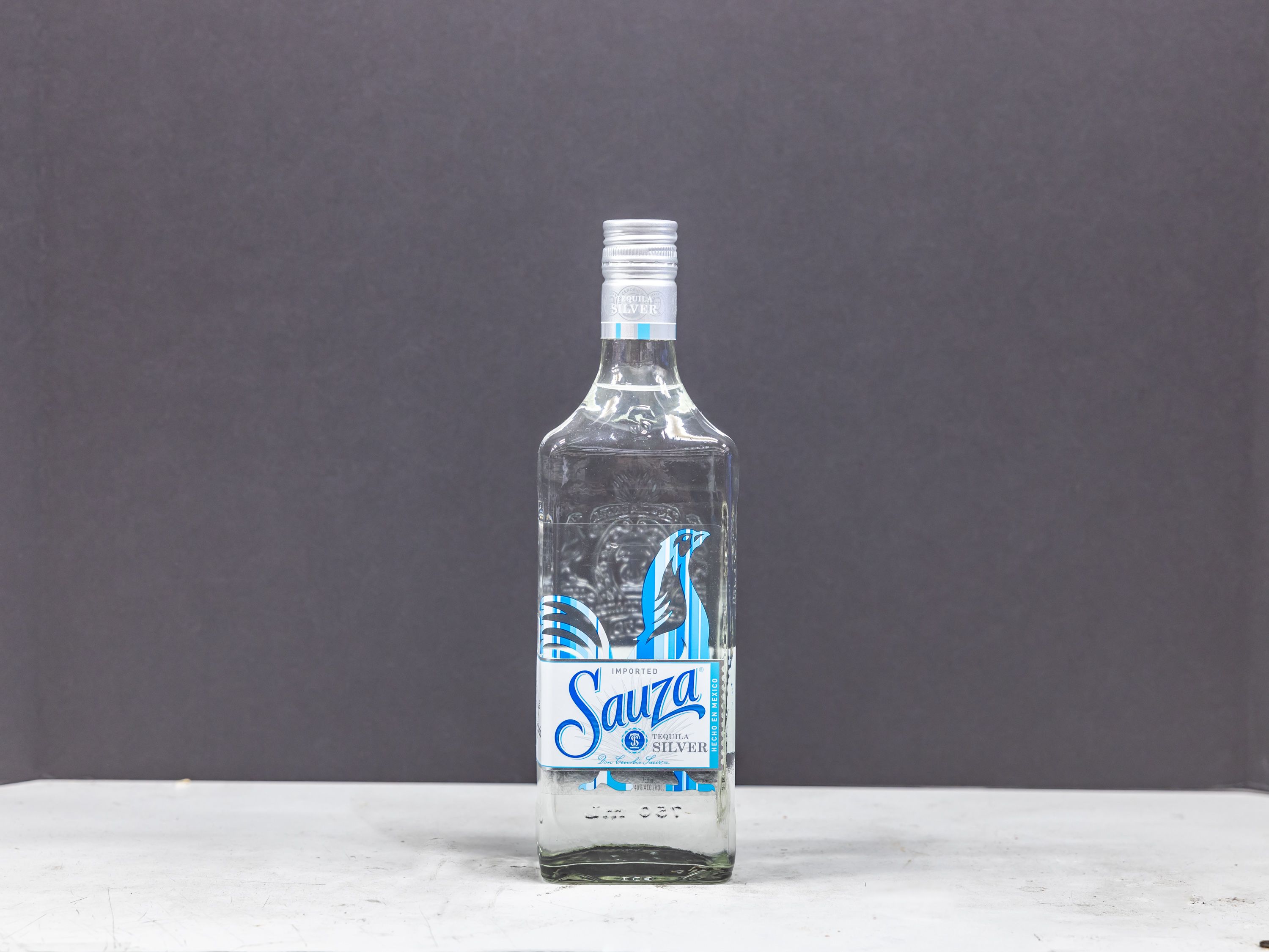 Order Sauza Silver, 750 ml. Tequila food online from Vic Liquors store, El Monte on bringmethat.com