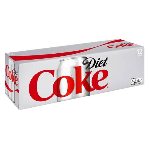Order Diet Coke Soda - 12.0 oz x 12 pack food online from Walgreens store, Nashua on bringmethat.com