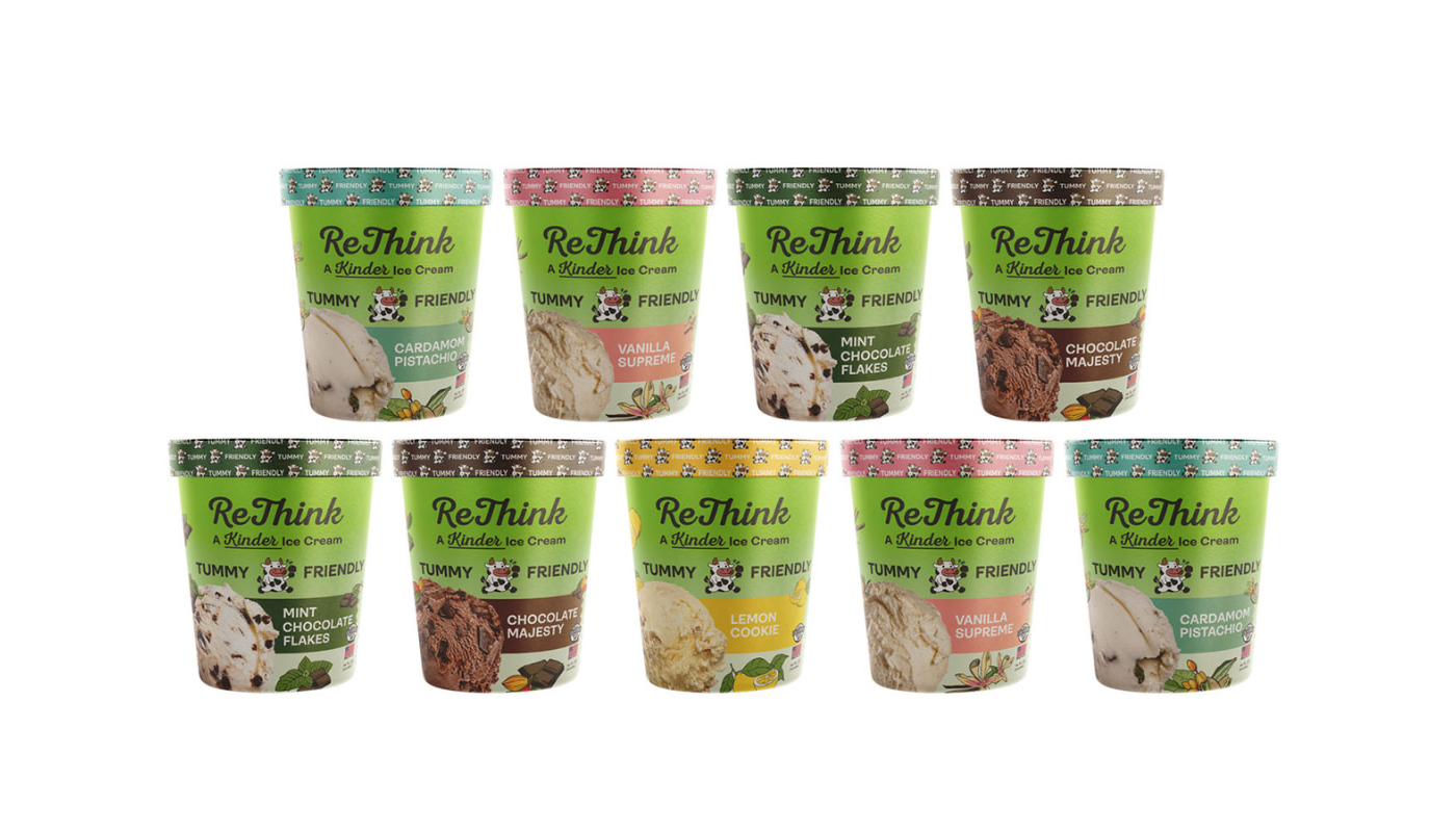 Order Any 9 pints for $78 food online from Rethink Ice Cream store, Culver City on bringmethat.com