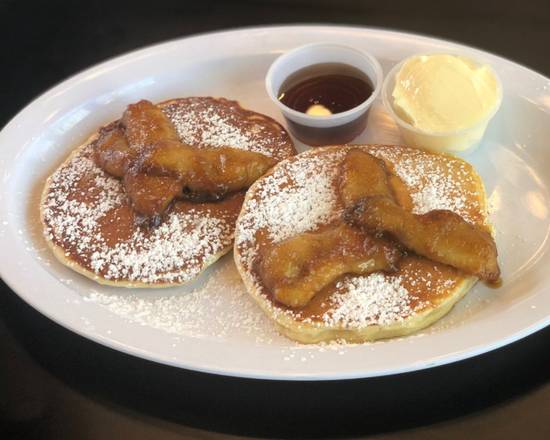 Order Caramelized Pear ＆ Nutella Pancakes food online from Pancake Hut store, Oakland on bringmethat.com